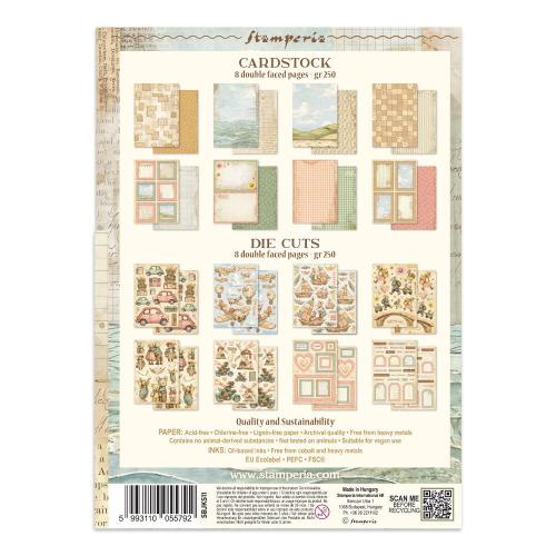 Stamperia Cozy Family Junk Journal A5 Focus Points (SBJKS11)