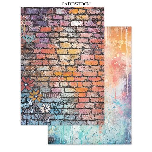 Stamperia Furry Friends 2 Junk Journal Stickers, Backgrounds, Cut-Outs by Antonis Tzanidakis (SBJK33)