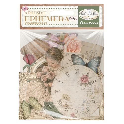 Stamperia Flowers and Poems Ephemera (DFLCT92)