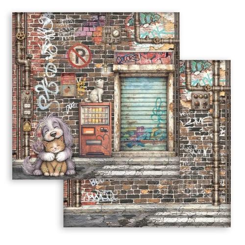 Stamperia Furry Friends 2 12x12 Inch Paper Pack by Antonis Tzanidakis (SBBL194) - Postage as per Actual