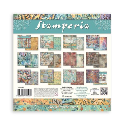 Stamperia Furry Friends 2 12x12 Inch Paper Pack Maxi Background Selection by Antonis Tzanidakis (SBBL195) - Postage as per Actual