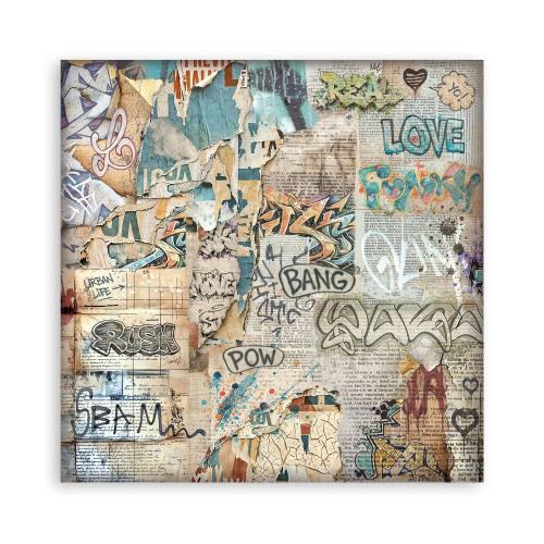 Stamperia Furry Friends 2 8x8 Inch Paper Pack (Single Face) by Antonis Tzanidakis (SBBSXB29)