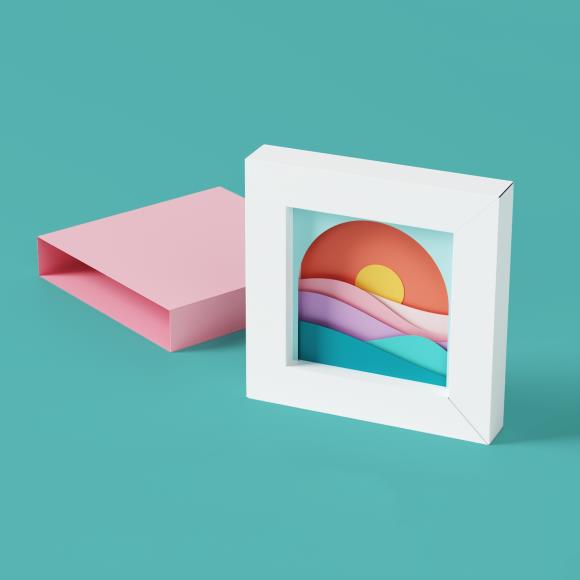 We R Makers Punch Board Shadow Box - Postage as per Actual