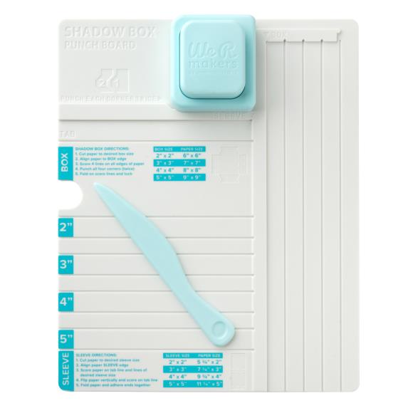 We R Makers Punch Board Shadow Box - Postage as per Actual