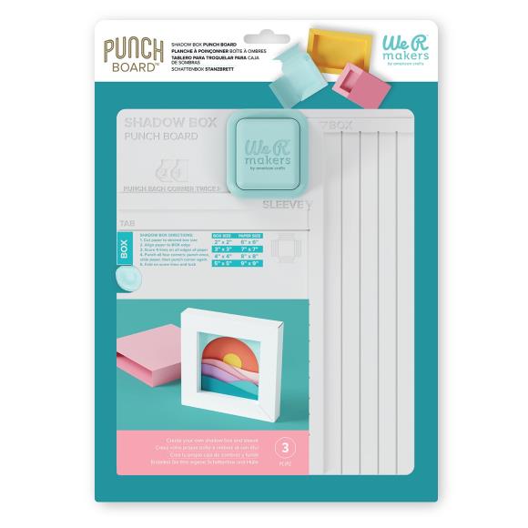 We R Makers Punch Board Shadow Box - Postage as per Actual