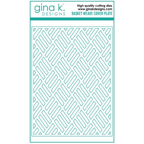 Gina K Designs - DIE- Basket Weave Cover Plate
