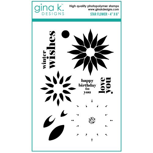 Gina K Designs - STAMPS- Star Flower 