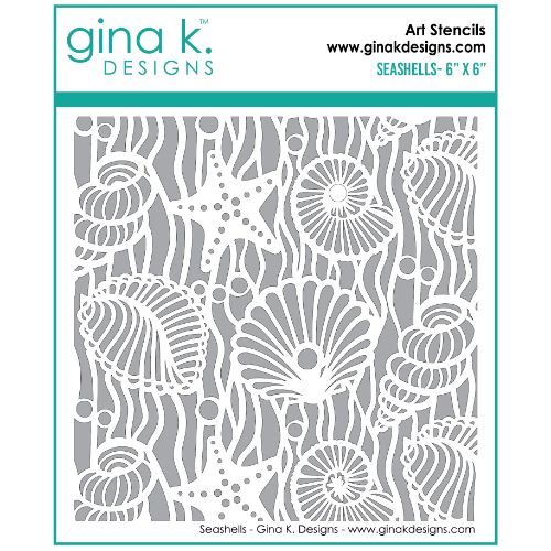 Gina K Designs - STENCILS- Seashells