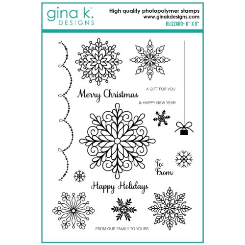 Gina K Designs - STAMPS- Blizzard 
