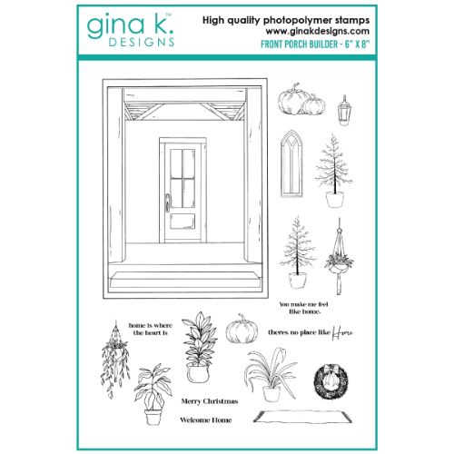 Gina K Designs - STAMPS- Front Porch Builder 