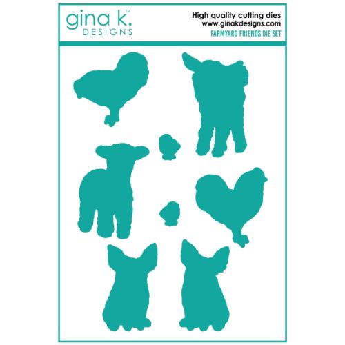 Gina K Designs - DIE- Farmyard Friends 