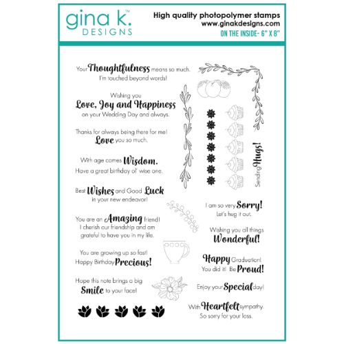 Gina K Designs - STAMPS- On the Inside