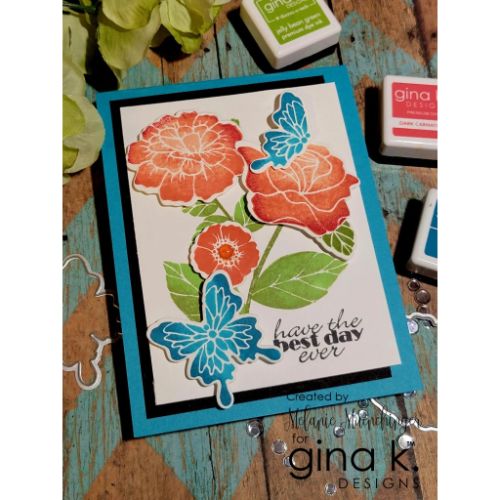 Gina K Designs - STAMPS- Bold Flowers