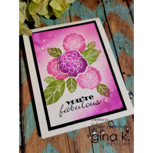 Gina K Designs - STAMPS- Bold Flowers