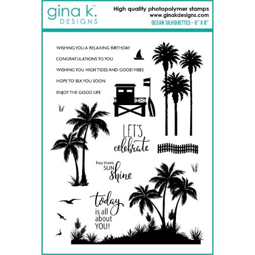 Gina K Designs - STAMPS- Ocean Silhouettes