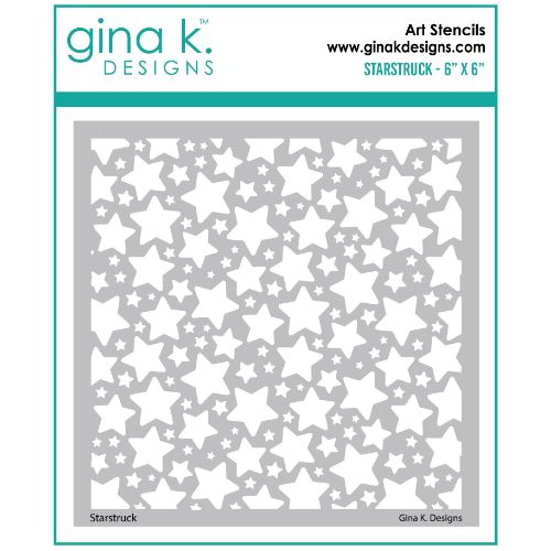 Gina K Designs - STENCIL- Star Struck