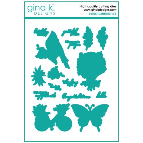 Gina K Designs - DIE- Vintage Summer