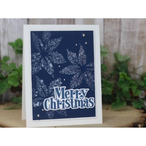 Gina K Designs - STENCIL - Christmas Flower Layering Stencils