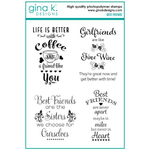 Gina K Designs - STAMPS - Best Friends