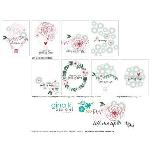 Gina K Designs - STAMPS - Lift Me Up