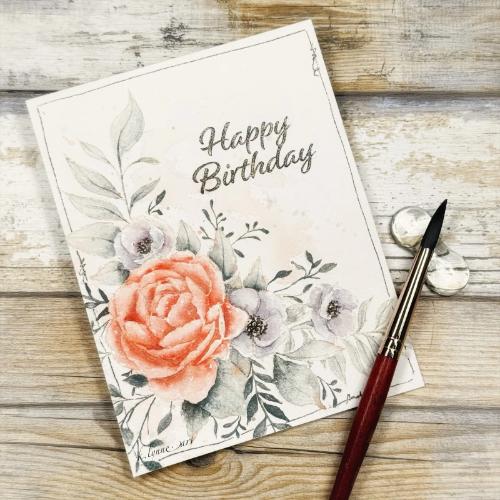 Gina K Designs - STAMPS - Poppies and Peonies