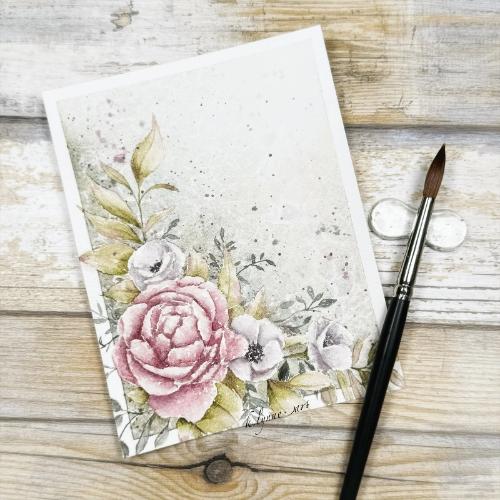 Gina K Designs - STAMPS - Poppies and Peonies
