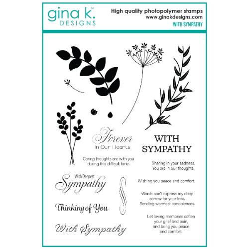 Gina K Designs - STAMPS - With Sympathy