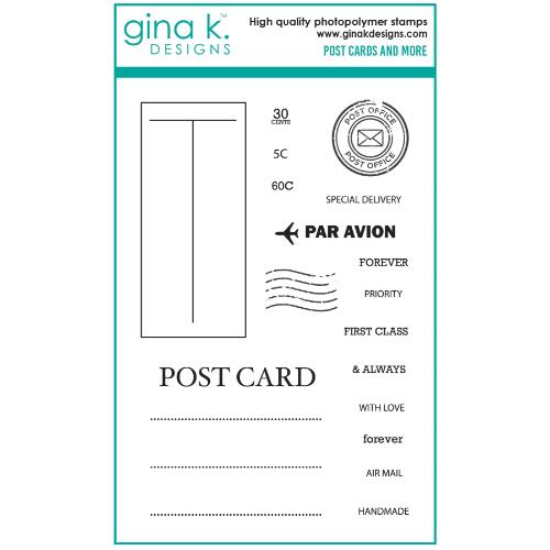 Gina K Designs - STAMPS - Post Cards and More