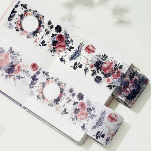The Washi Tape Shop - Frosty Rose Wide - PET Tape