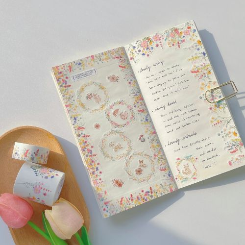 The Washi Tape Shop - Spring Garden Washi Tape Sticker Set