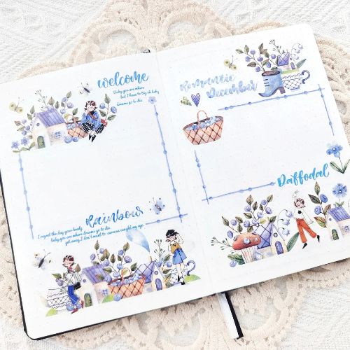 The Washi Tape Shop - Misty Haven Washi Tape Sticker Set