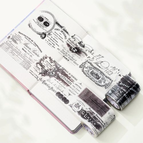 The Washi Tape Shop - Parisian Écriture Wide - Washi Tape