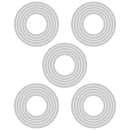 Sizzix Thinlits Dies By Tim Holtz Stacked Circles