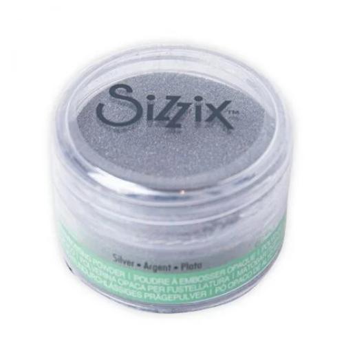Sizzix Opaque Embossing Powder Silver 12g (664806)