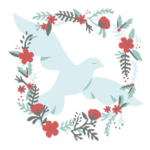 Sizzix - Layered Stencils 4PK - Dove