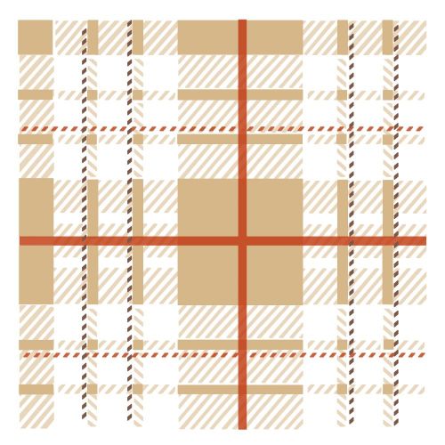 Sizzix - Layered Stencils 4PK - Tartan