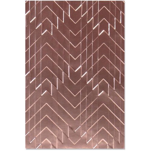 Sizzix 3D Textured Impressions By Georgie Evans Staggered Chevrons