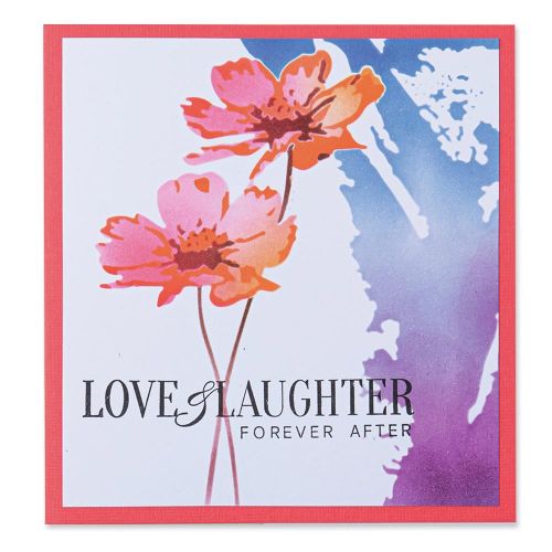 Sizzix - Layered Stencils 4PK - Flowers by Olivia Rose
