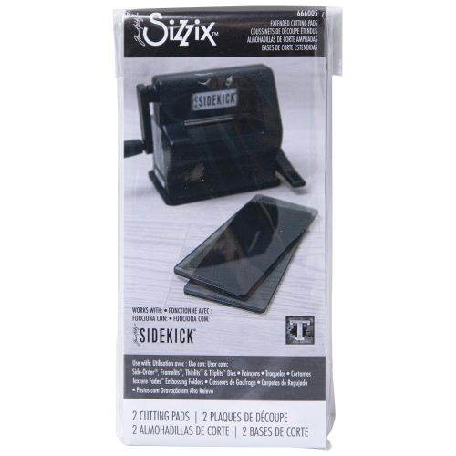 Sizzix Sidekick Accessory Cutting Pads Extended 1 Pair by Tim Holtz