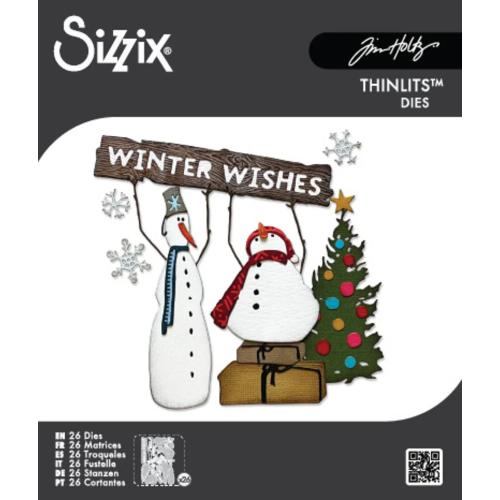 Sizzix Thinlits Die Twig & Stump by Tim Holtz (666072)
