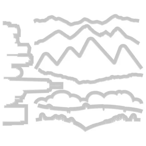 Sizzix - Thinlits: 666248 Skyline Silhouettes