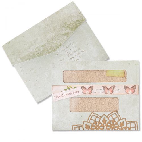Sizzix Thinlits Die Set 6PK - Journaling Card, Envelope & Windows by Eileen Hull - Postage as per Actual