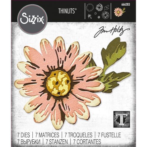 Sizzix Thinlits Die Set 7PK - Blossom by Tim Holtz