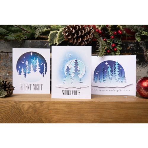 Sizzix Thinlits Die Set 3PK - Forest Shadows by Tim Holtz