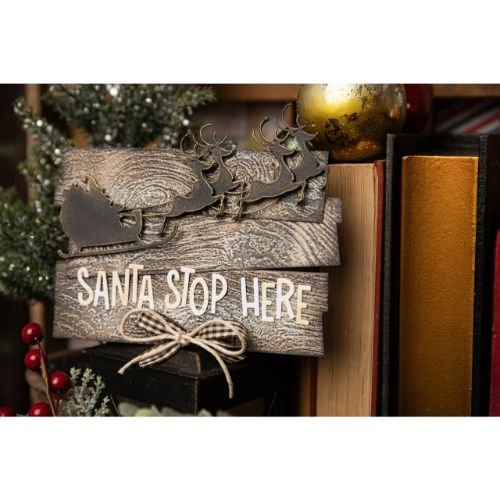Sizzix Thinlits Die Set 8PK - Reindeer Sleigh by Tim Holtz