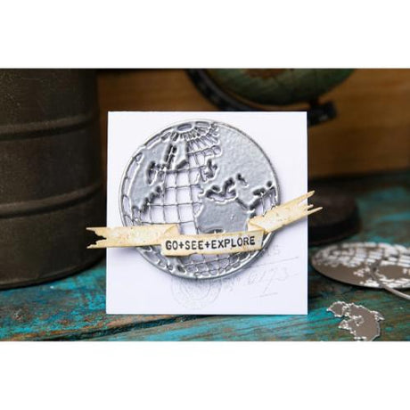 Sizzix Thinlits Dies By Tim Holtz 45/Pkg Vault World Travel