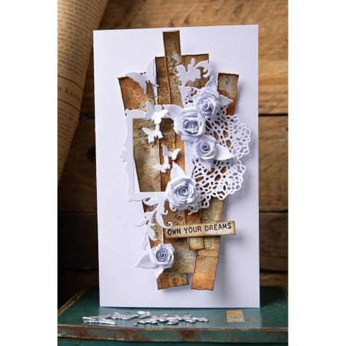 Sizzix Thinlits Dies By Tim Holtz 15/Pkg Vault Boutique