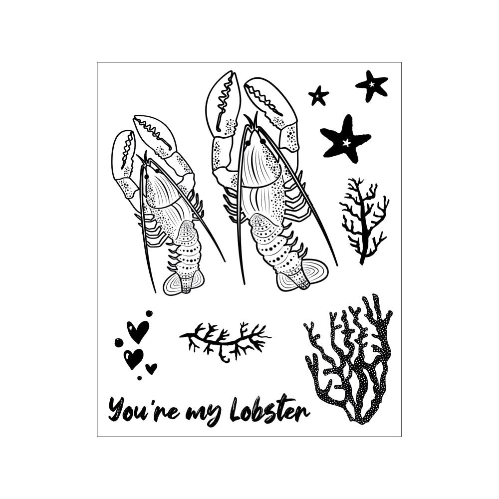 Sizzix Framelits Dies 14/Pkg You're My Lobster