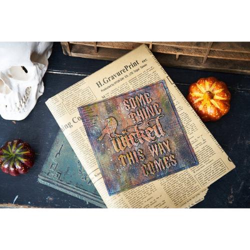 Sizzix Thinlits Die by Tim Holtz Vault Gothic Portraits (9pcs)