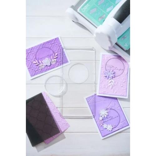 Sizzix Dimensional Diffuser Accessory Circle Plate and Insert by Stacey Park